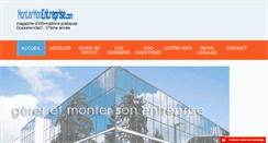 Desktop Screenshot of montermonentreprise.com